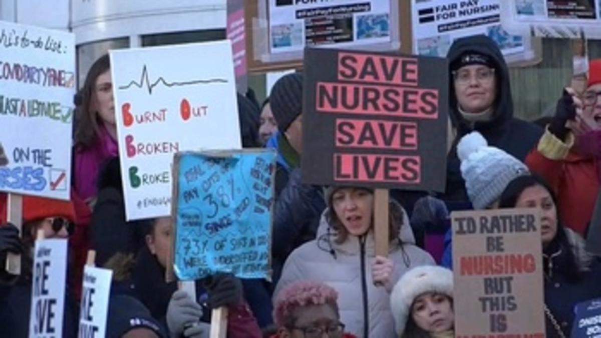 protestas londres salud