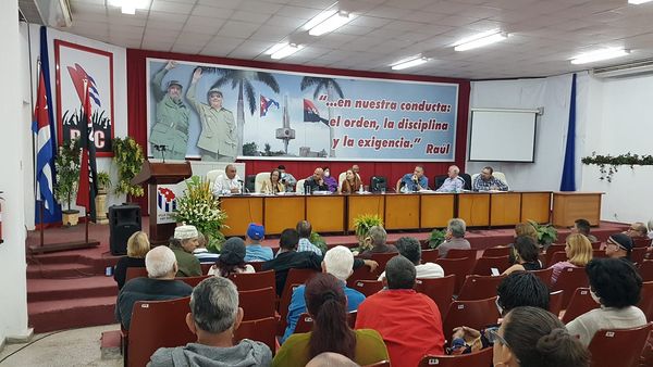 Asamblea de la Uneac en Villa Clara