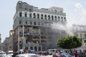 Explosión en el Hotel Saratoga