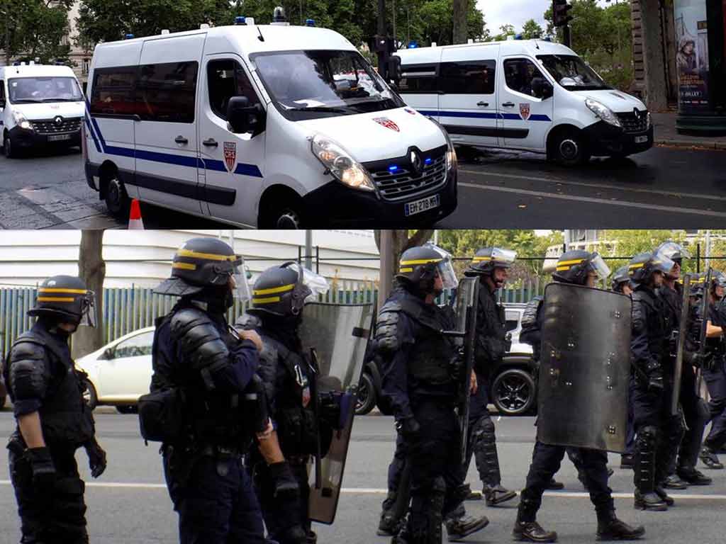 Francia-policias