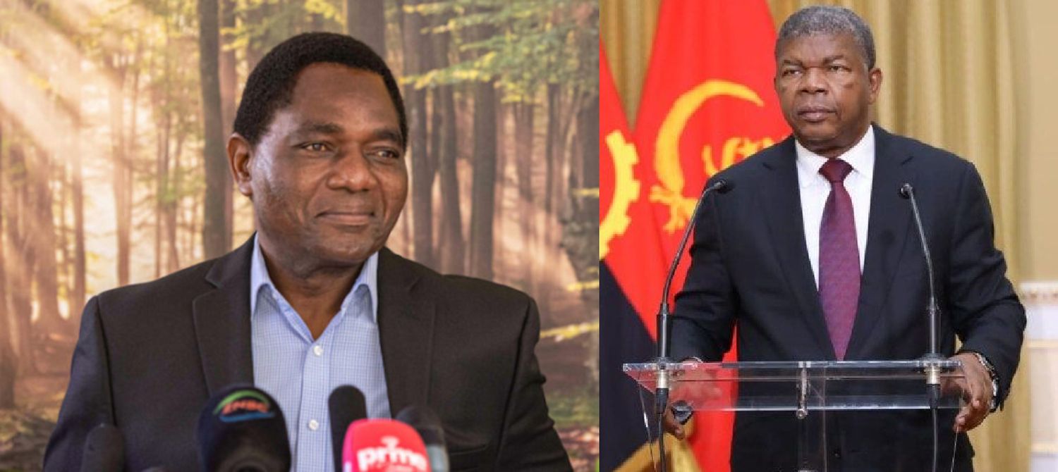 Hakainde Hichilema, João Lourenço