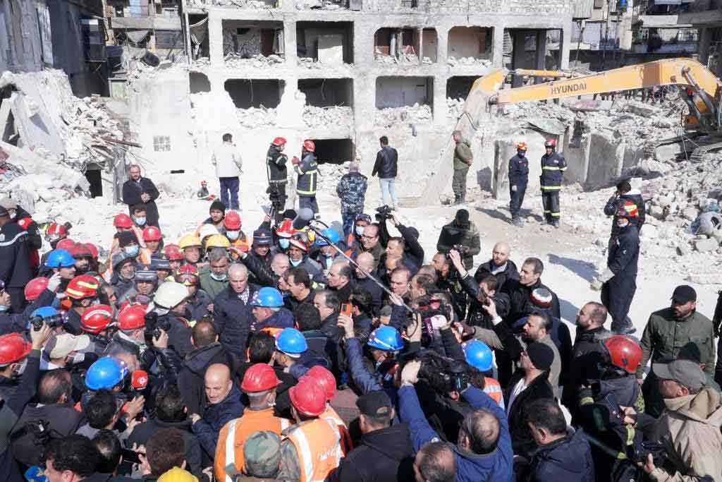 siria terremoto presidente