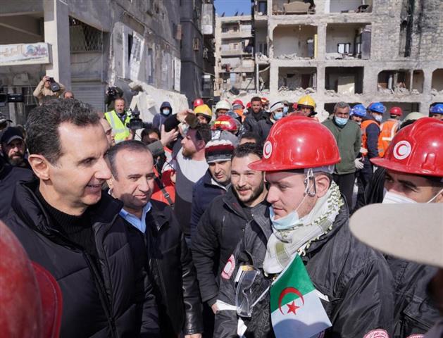 siria terremoto presidente 
