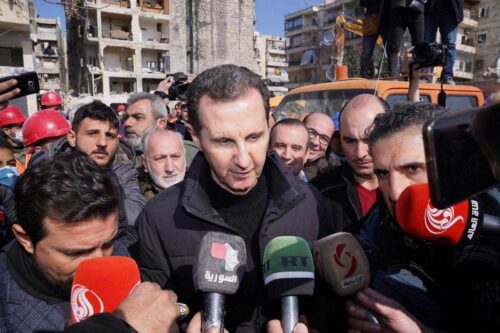 siria terremoto presidente