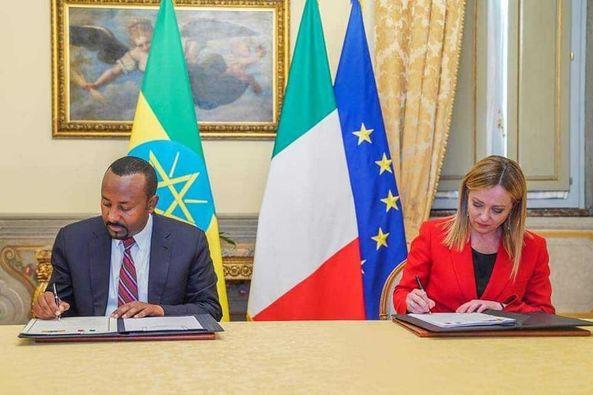 etiopia-e-italia-firmaron-acuerdo-marco-de-cooperacion