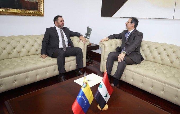canciller-reitero-a-embajador-sirio-solidaridad-y-apoyo-de-venezuela
