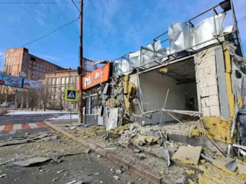 Donetsk-atacada