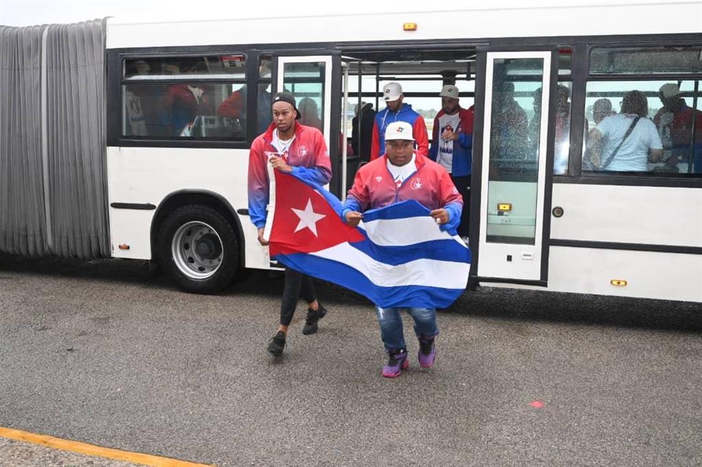 Cuba béisbol llegada