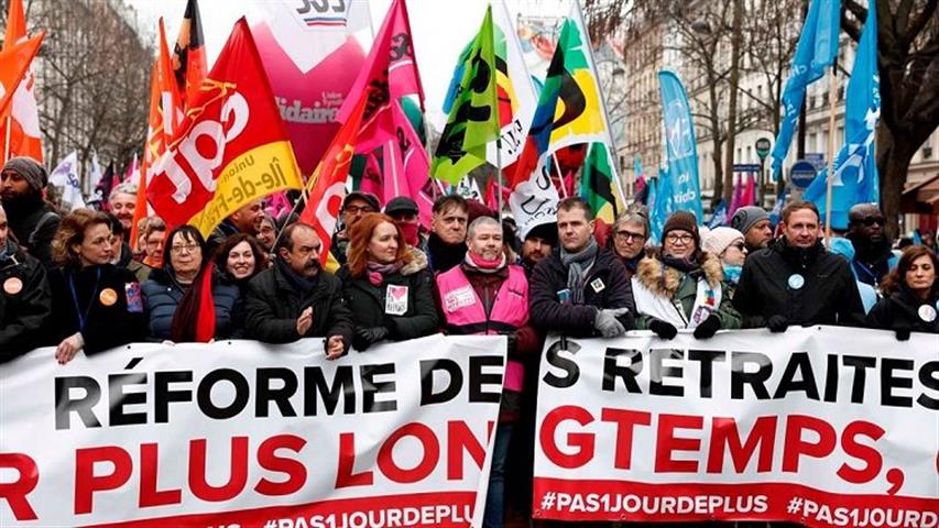 Francia sindicatos