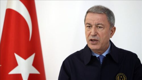 ministro turco de Defensa, Hulusi Akar