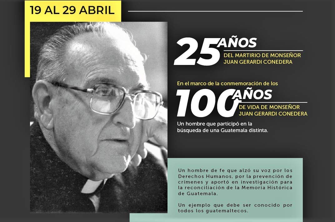 Homenaje A Monseñor Gerardi En Guatemala A 25 Años De Su Asesinato Prensa Latina 2728