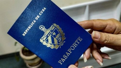 Cuba pasaporte