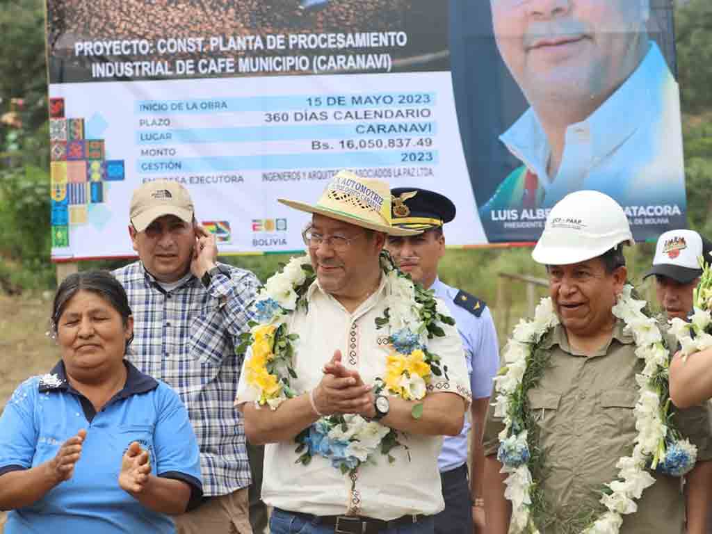 presidente-de-bolivia-impulsa-industrializacion-cafetalera