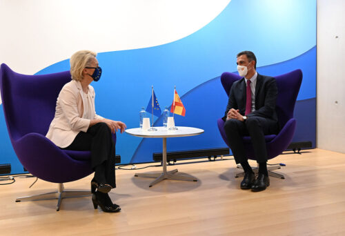 Pedro-Sánchez-Von-der-Leyen