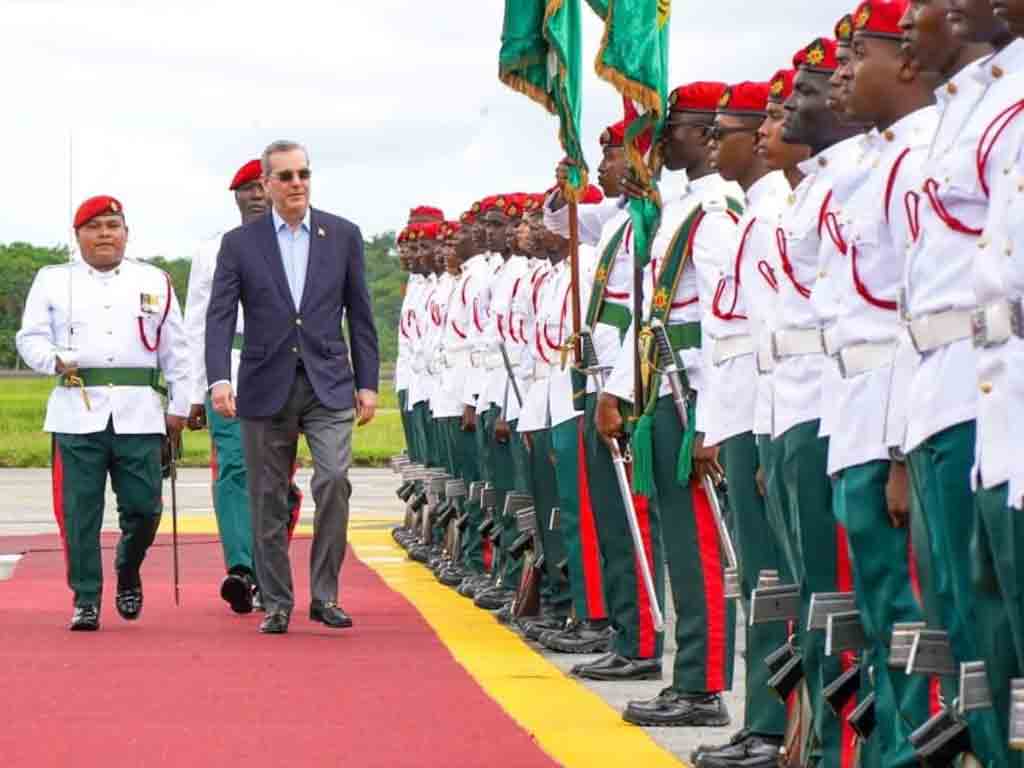 presidente-dominicano-viaja-a-guyana-con-amplia-delegacion