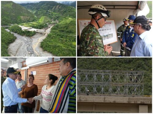 presidente-de-colombia-visito-zona-afectada-por-alud