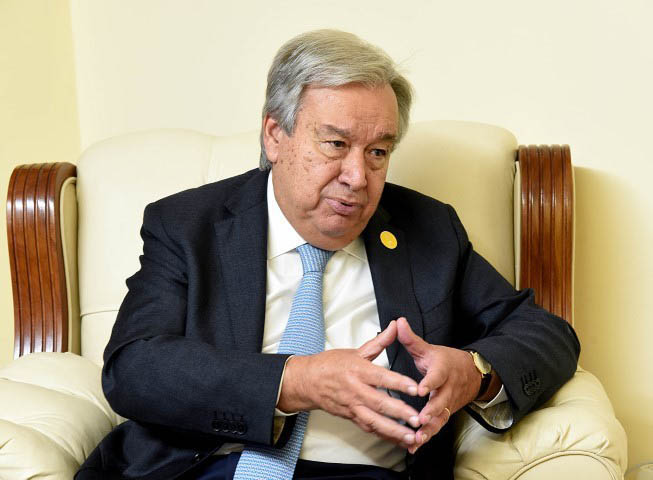 Secretario General ONU, António Guterres, cumbre, G77 y China