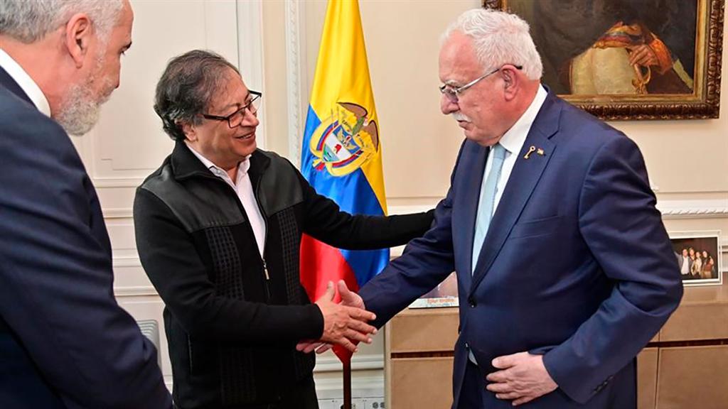 presidente-de-colombia-recibio-al-canciller-de-palestina