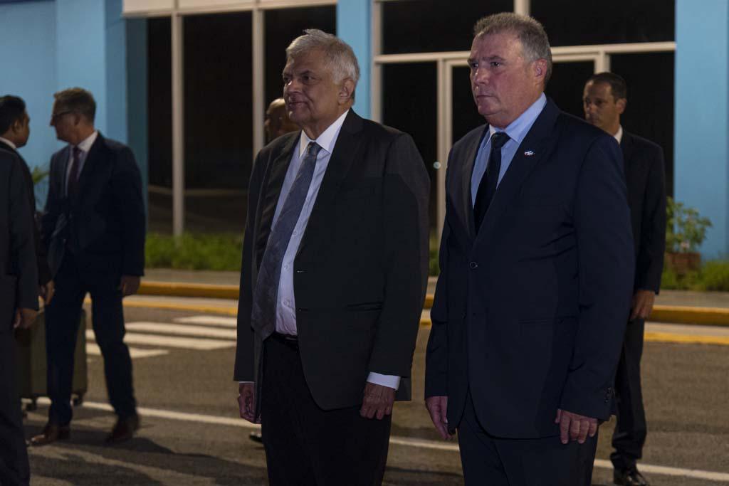  presidente-de-sri-lanka-en-cuba-para-participar-en-cumbre-del-g77